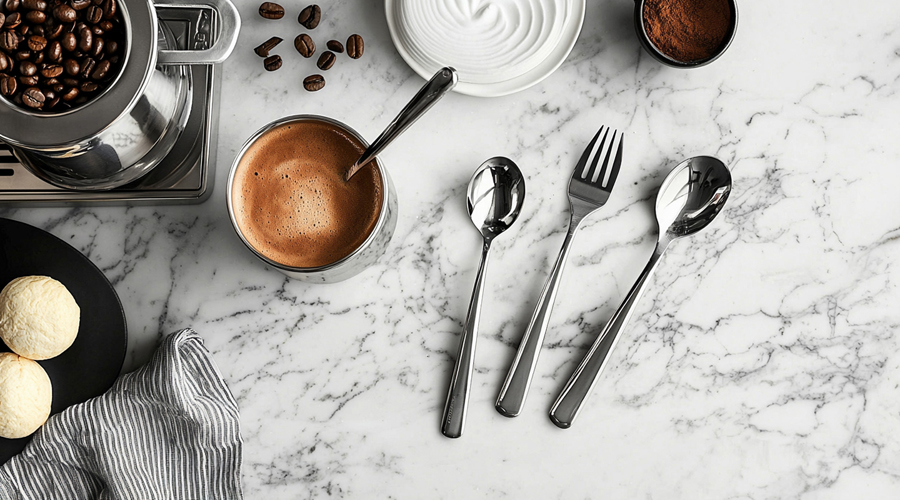 beautiful cutlery set